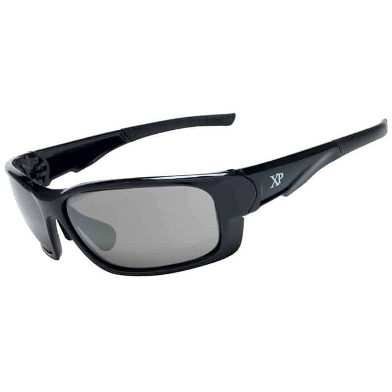 Image of XP® 758 Black Mirrored Lens Safety Glasses